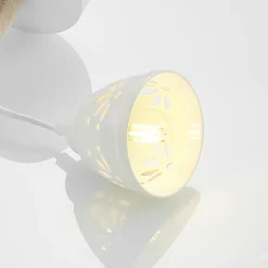 Lindby Pimana wandlamp met keramiekkap