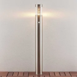 Lindby Piper roestvrijstalen tuinpadverlichting