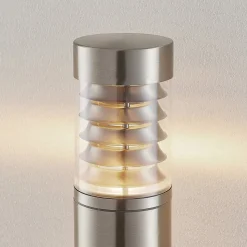 Lindby Piper roestvrijstalen tuinpadverlichting