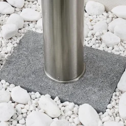 Lindby Piper roestvrijstalen tuinpadverlichting