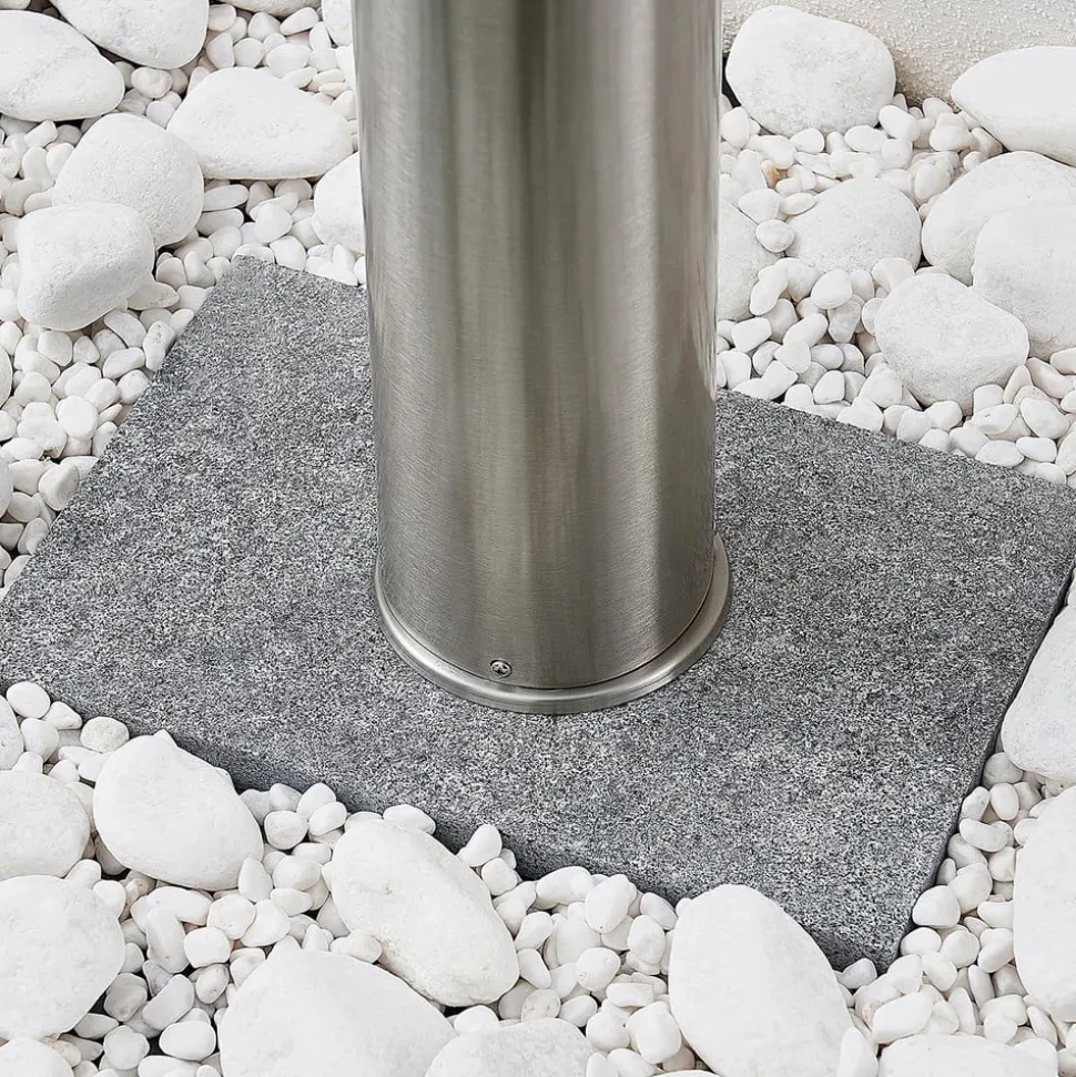 Lindby Piper roestvrijstalen tuinpadverlichting