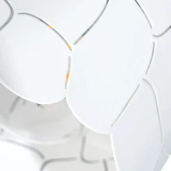 Lindby plafondlamp Aralena, wit, 3-lamps, lengte 70,5 cm