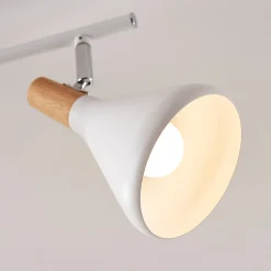 Lindby plafondlamp Arina, 53 cm, wit, 3-lamps, E14