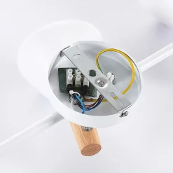 Lindby plafondlamp Arina, 53 cm, wit, 3-lamps, E14