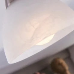 Lindby plafondlamp Della, nikkel, Ø 58 cm, 3-lamps, E14