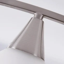 Lindby plafondlamp Della, nikkel, Ø 58 cm, 3-lamps, E14