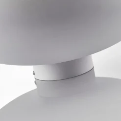 Lindby plafondlamp Gerwina, wit/goud, metaal, 40 cm, E27