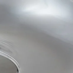 Lindby plafondlamp Hildur, Ø 28,5 cm, rookgrijs, glas