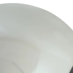 Lindby plafondlamp Isamer, rookgrijs, Ø 80 cm, globe