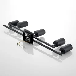 Lindby plafondlamp Joffrey, 78 cm, zwart, 5-lamps, GU10