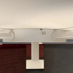 Lindby plafondlamp Laurenz, Ø 99 cm, 6-lamps, grijs/bruin