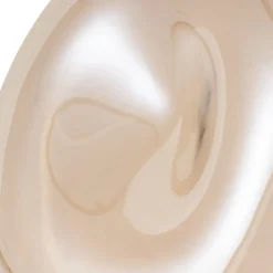 Lindby plafondlamp Lelia, amber, glas, Ø 35 cm