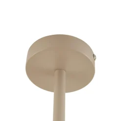 Lindby plafondlamp Marilou, beige, 4-lamps, Ø 70 cm