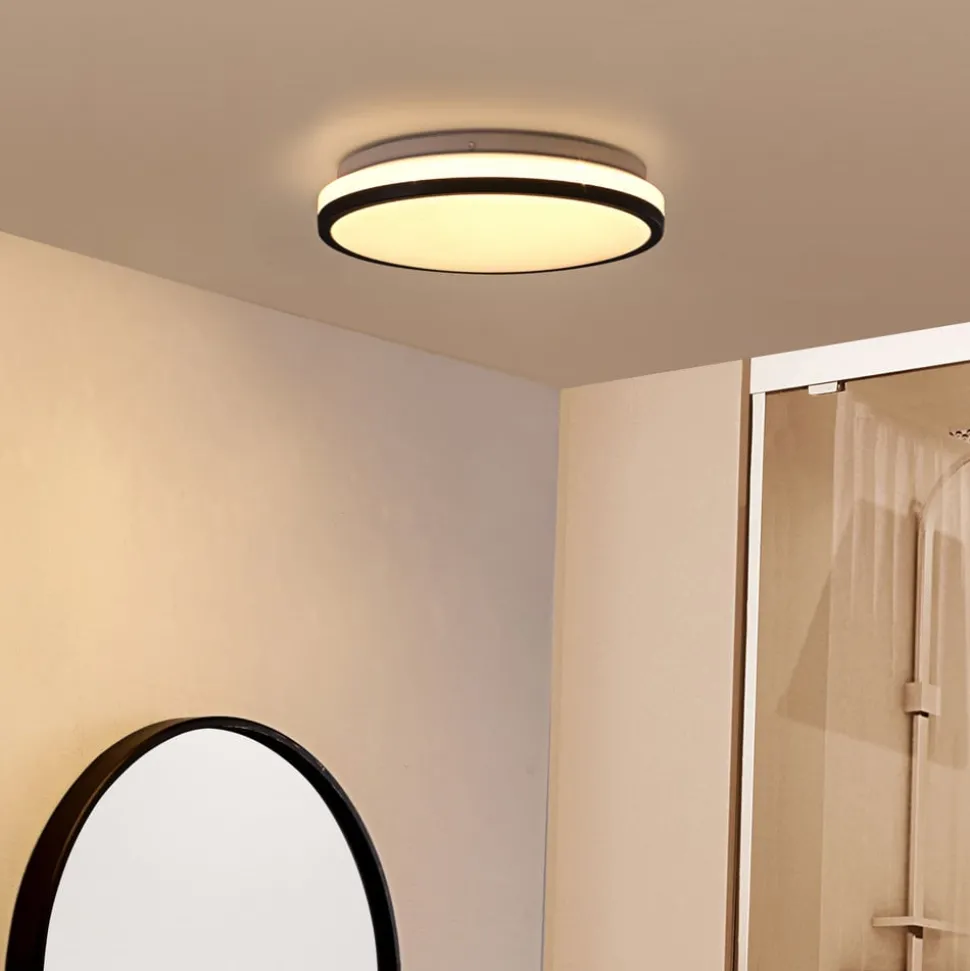 Lindby plafondlamp Nymira, 4.000 K, kunststof