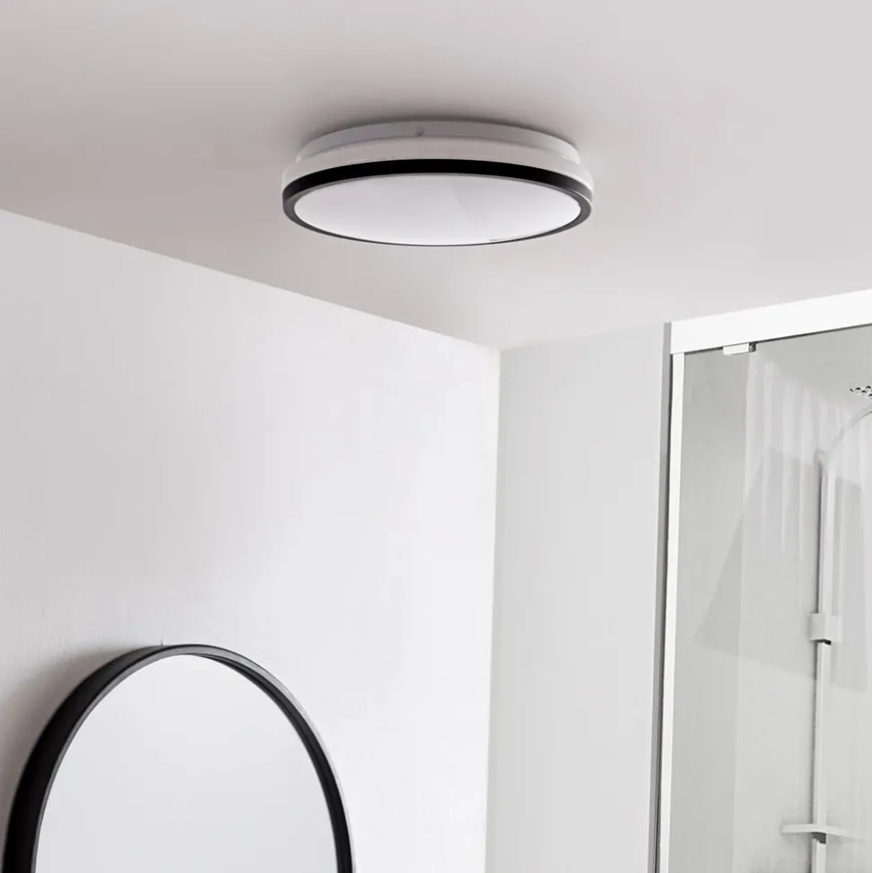 Lindby plafondlamp Nymira, 4.000 K, kunststof