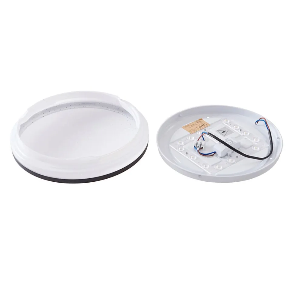 Lindby plafondlamp Nymira, 4.000 K, kunststof