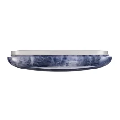 Lindby plafondlamp Orbi, 38 cm, blauw/wit, kunststof
