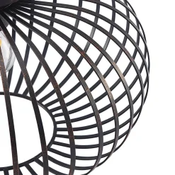 Lindby plafondlamp Rosalea, koperkleurig, metaal, 40 cm, E27