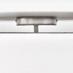 Lindby plafondlamp Sebatin, Ø 50 cm, beige, stof, E27