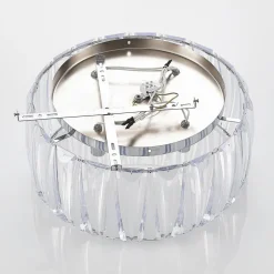 Lindby plafondlamp Sofia, transparant, acryl, Ø 46cm