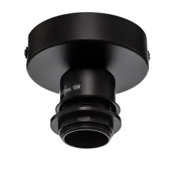 Lindby plafondlamp Soula, Ø 26 cm, beige, kunststof, E27