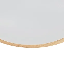 Lindby plafondlamp Tanju, Ø 30 cm, 2-lamps, eikenhout, E27