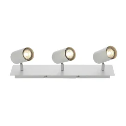 Lindby plafondspot Joffrey, 49 cm, wit, 3-lamps, GU10