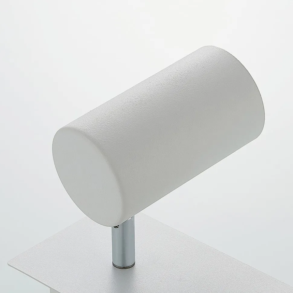 Lindby plafondspot Joffrey, 49 cm, wit, 3-lamps, GU10