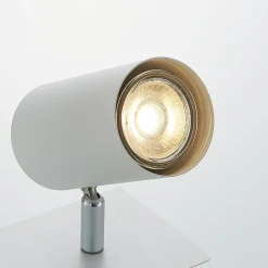 Lindby plafondspot Joffrey, 49 cm, wit, 3-lamps, GU10