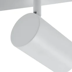Lindby plafondspot Joffrey, 80 cm, wit, 4-lamps, GU10