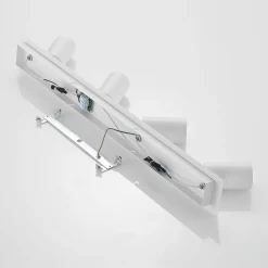 Lindby plafondspot Joffrey, 80 cm, wit, 4-lamps, GU10