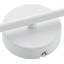 Lindby plafondspot Jorell, wit, 32 cm, 2-lamps, metaal, GU10