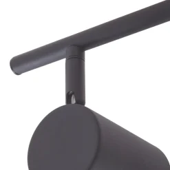 Lindby plafondspot Jorell, zwart, 51 cm, 3-lamps, GU10