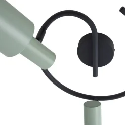 Lindby plafondspot Ovelia, groen/zwart, 3-lamps, E27