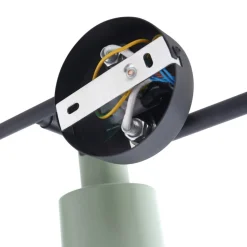 Lindby plafondspot Ovelia, groen, 80 cm, 4-lamps, E27