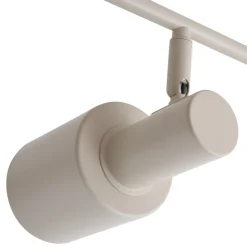 Lindby plafondspot Ovelia, beige, 80 cm, 4-lamps, E27