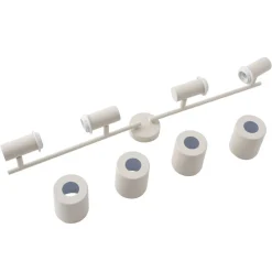 Lindby plafondspot Ovelia, beige, 80 cm, 4-lamps, E27