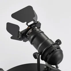 Lindby plafondspot Tilen, 3-lamps, zwart, metaal, Ø 54cm