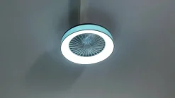 Lindby plafondventilator Mace, grijs, stil, CCT