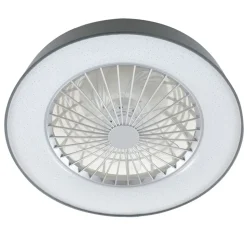 Lindby plafondventilator Mace, grijs, stil, CCT