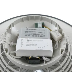 Lindby plafondventilator Mace, grijs, stil, CCT