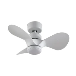 Lindby plafondventilator Enon, wit, gelijkstroommotor, stil