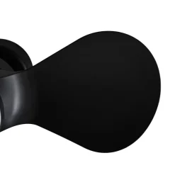 Lindby plafondventilator Enon, zwart, gelijkstroommotor, stil