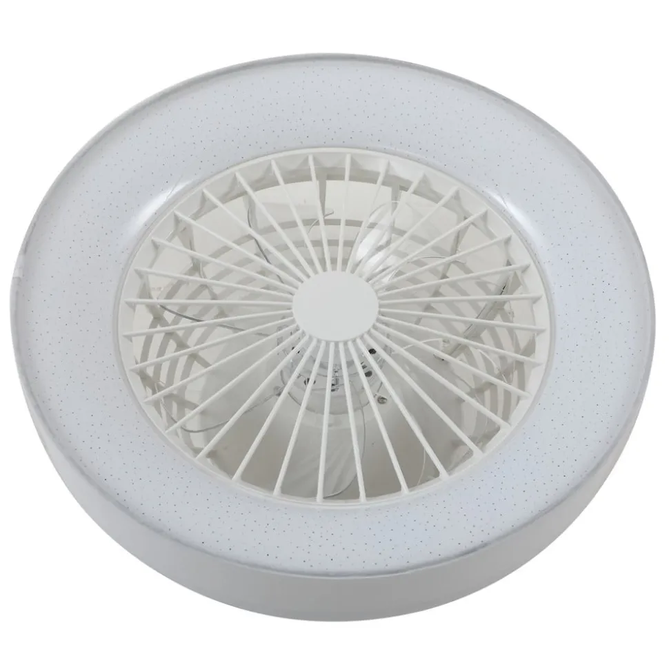 Lindby plafondventilator Mace, wit, stil, CCT