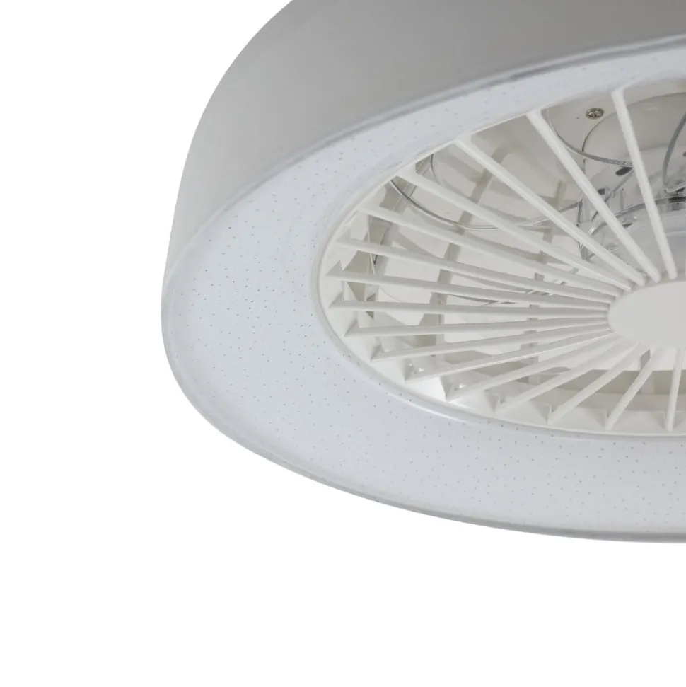 Lindby plafondventilator Mace, wit, stil, CCT