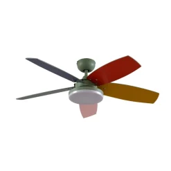 Lindby plafondventilator Jonte, hout, DC, stil, Ø 106 cm