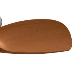 Lindby plafondventilator Enon, wit/houtkleurig, DC, stil