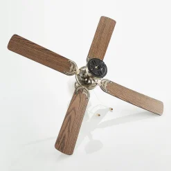 Lindby plafondventilator met verlichting Rakan, stil, Ø 106 cm