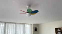 Lindby plafondventilator met verlichting Litur, stil, Ø 77 cm, E27