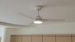 Lindby plafondventilator Aerallo, wit, CCT, stil